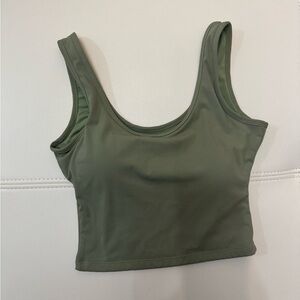 COPY - KlassyNetwork Crop Top - Olive - S